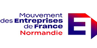 Logo du Mouvement des Entreprises de France Normandie